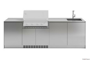 Cucina in acciaio inox L 270 Cucina in acciaio inox L 270