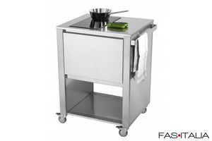Piano di cottura a induzione per cucina modulare Piano di cottura a induzione per cucina modulare