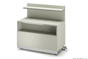 Mobile buffet 130 cm con mensola per esterno Mobile buffet 130 cm con mensola per esterno
